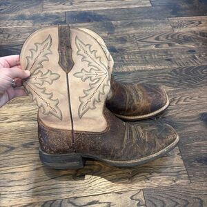 Ariat Leather Western Cowboy Boots